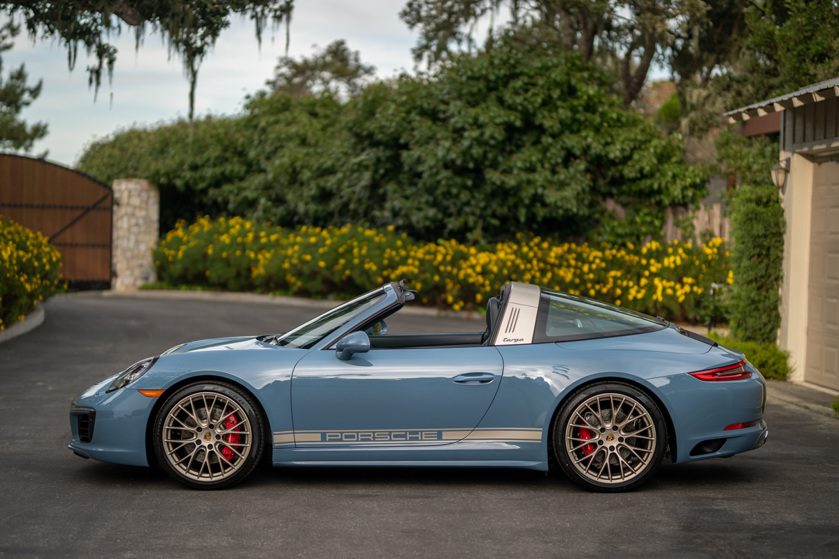 Porsche Exclusive 991 Targa 4S Design Edition Is So Purdy In Baby Blue