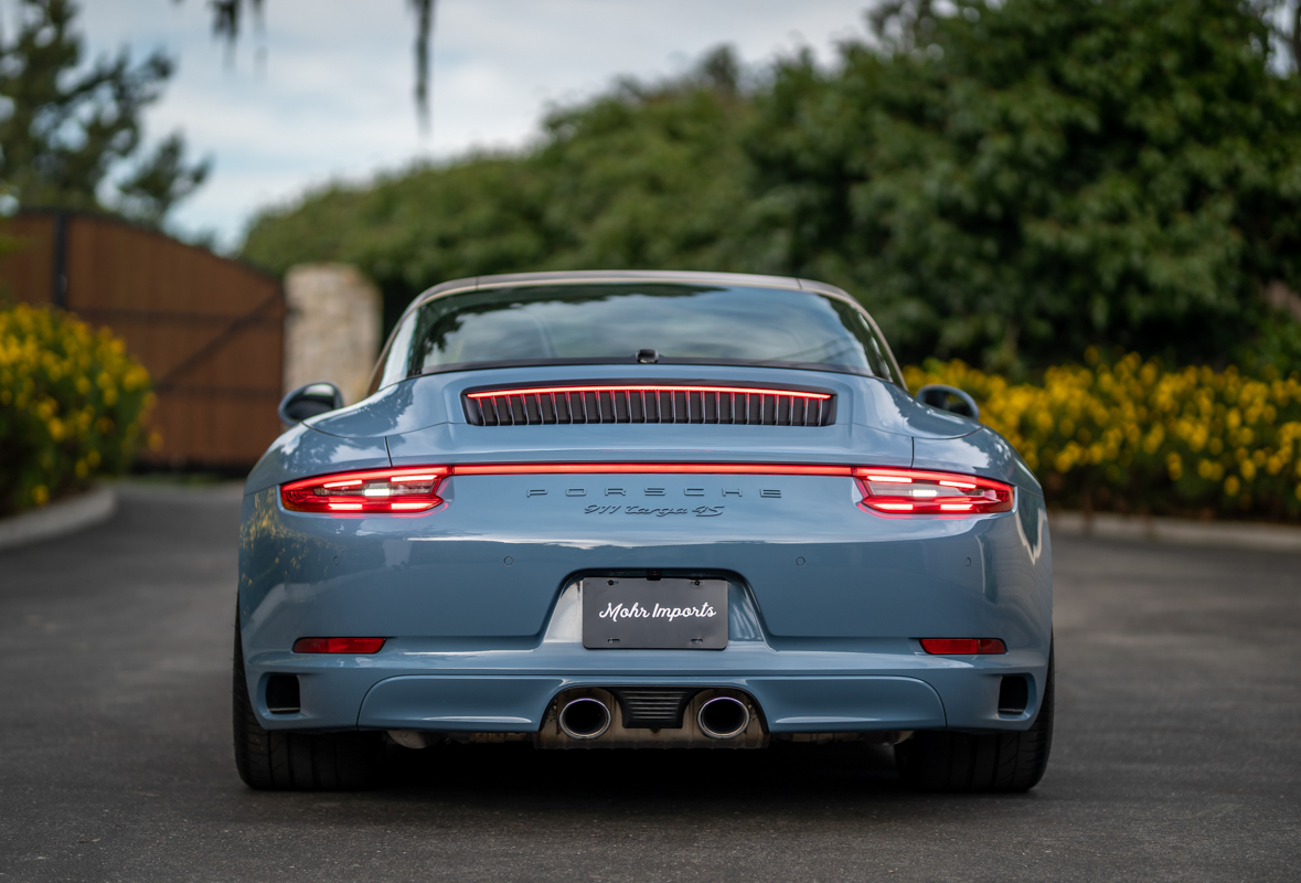 Porsche Exclusive 991 Targa 4S Design Edition Is So Purdy In Baby Blue