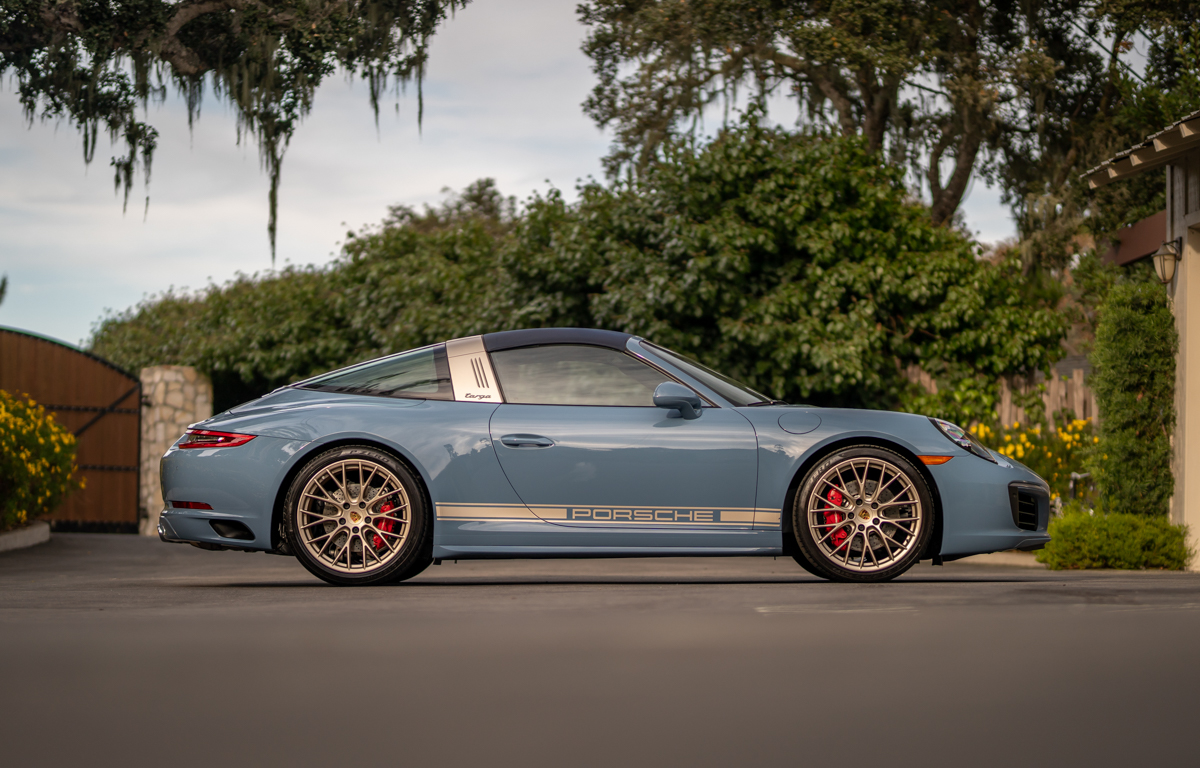 Porsche Exclusive 991 Targa 4S Design Edition Is So Purdy In Baby Blue
