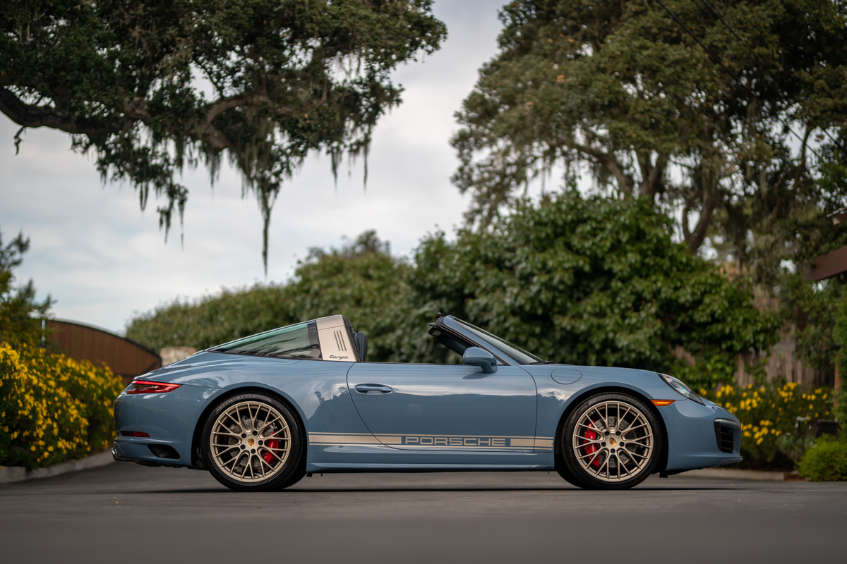 Porsche Exclusive 991 Targa 4S Design Edition Is So Purdy In Baby Blue