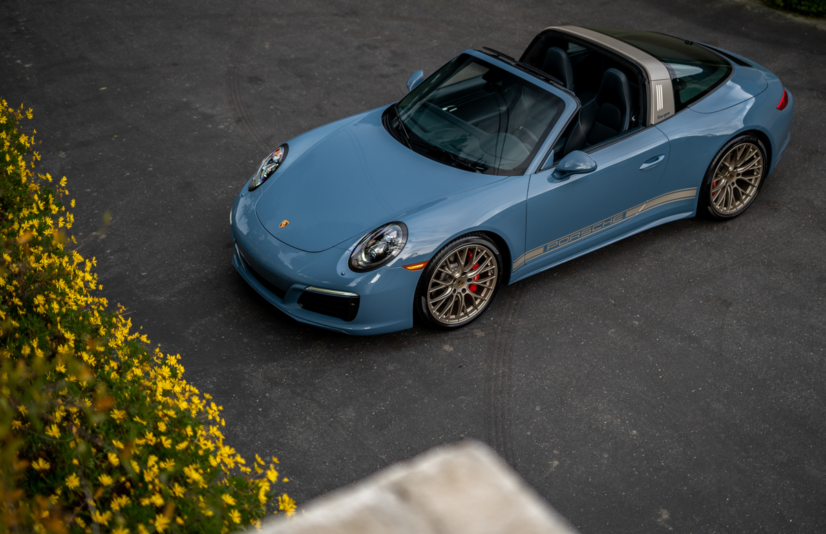 Porsche Exclusive 991 Targa 4S Design Edition Is So Purdy In Baby Blue