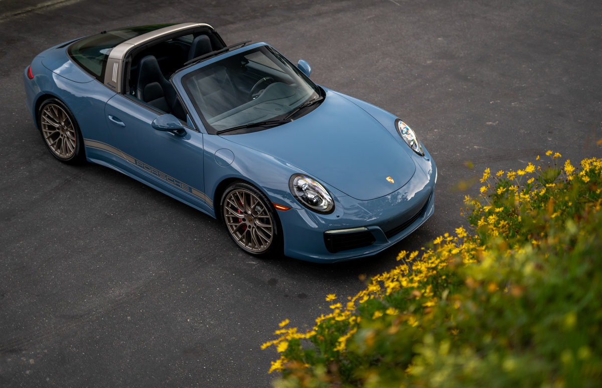 Porsche Exclusive 991 Targa 4S Design Edition Is So Purdy In Baby Blue