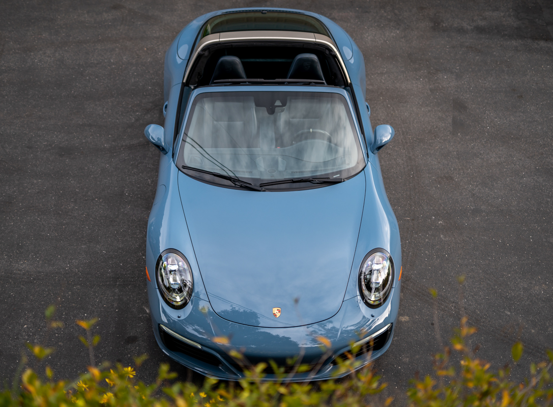 Porsche Exclusive 991 Targa 4S Design Edition Is So Purdy In Baby Blue