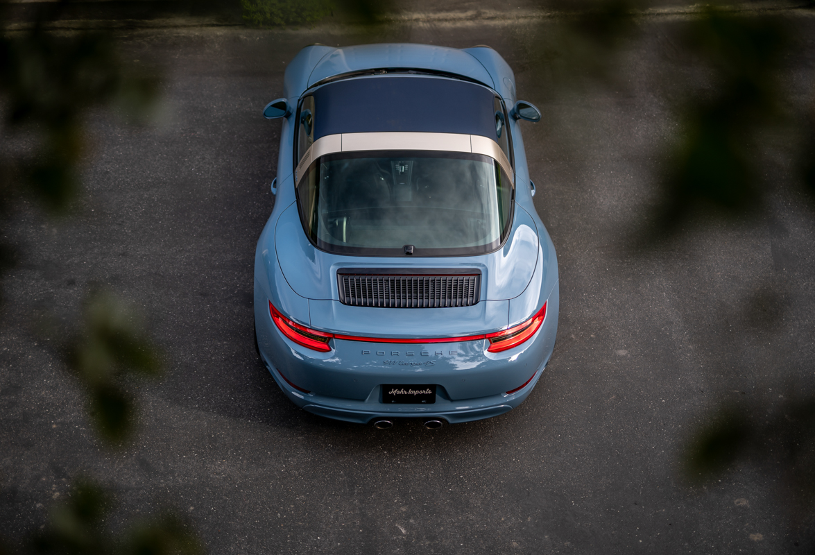 Porsche Exclusive 991 Targa 4S Design Edition Is So Purdy In Baby Blue