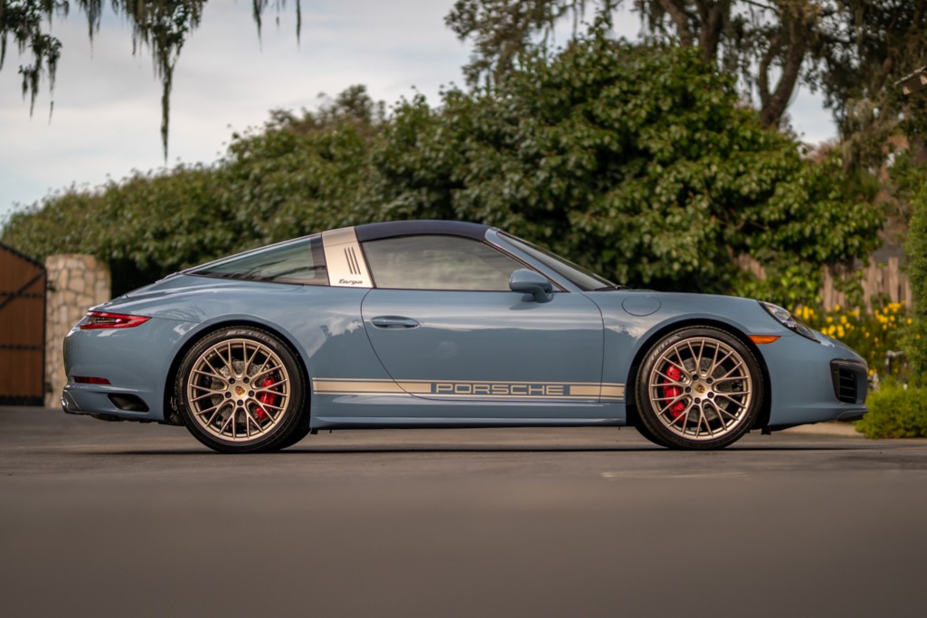Porsche Exclusive 991 Targa 4S Design Edition Is So Purdy In Baby Blue