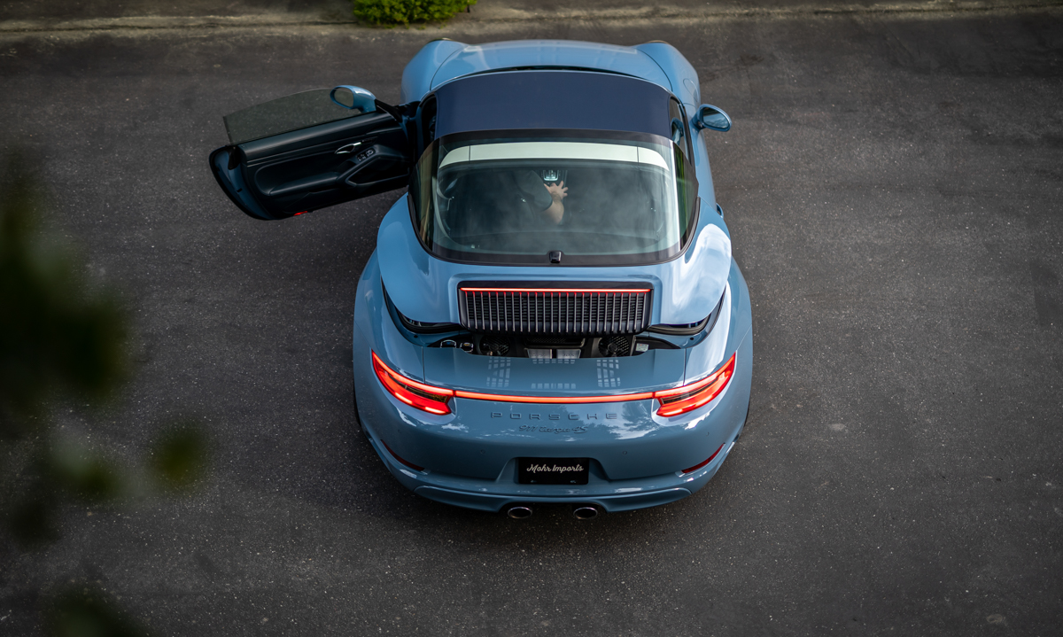 Porsche Exclusive 991 Targa 4S Design Edition Is So Purdy In Baby Blue