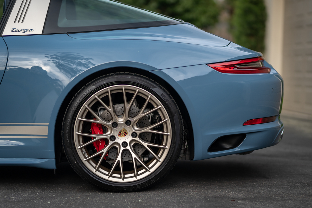 Porsche Exclusive 991 Targa 4S Design Edition Is So Purdy In Baby Blue