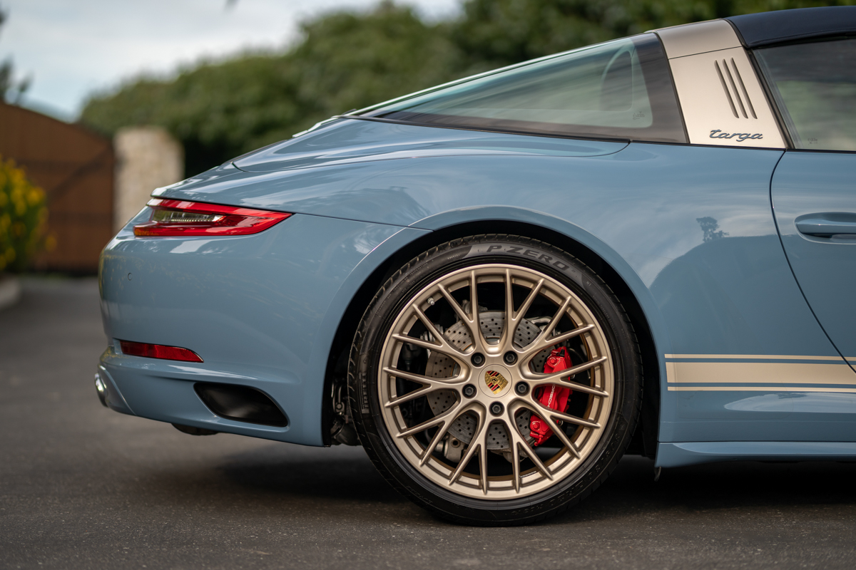 Porsche Exclusive 991 Targa 4S Design Edition Is So Purdy In Baby Blue