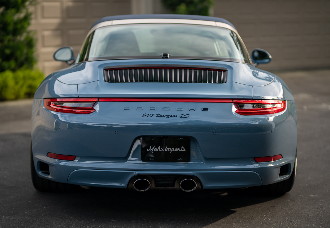 Porsche Exclusive 991 Targa 4S Design Edition Is So Purdy In Baby Blue