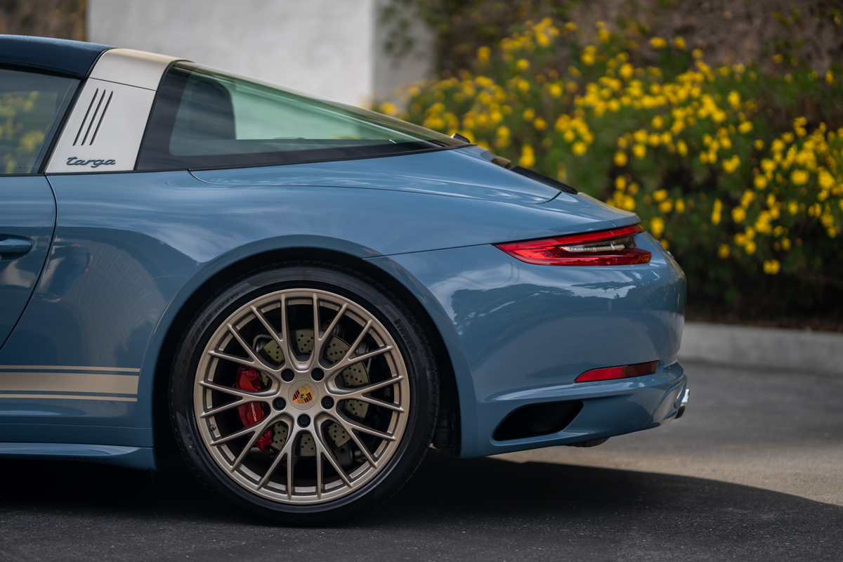 Porsche Exclusive 991 Targa 4S Design Edition Is So Purdy In Baby Blue
