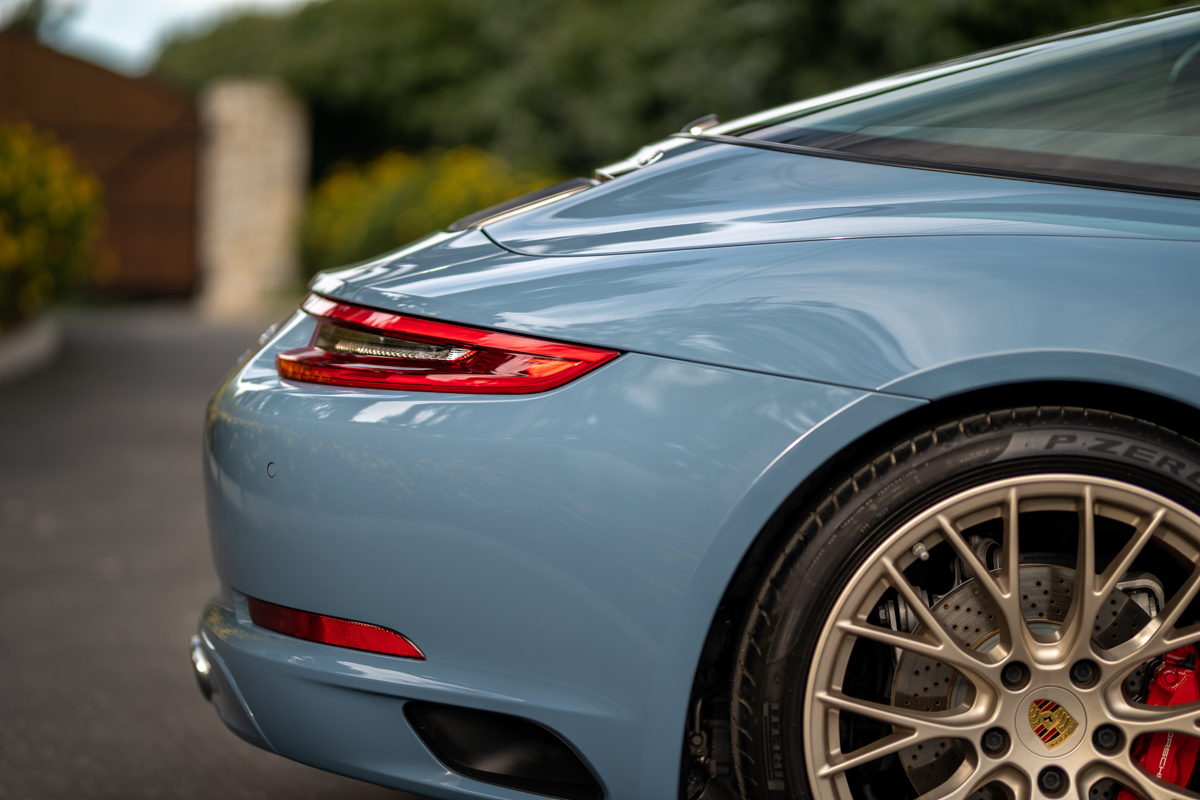 Porsche Exclusive 991 Targa 4S Design Edition Is So Purdy In Baby Blue