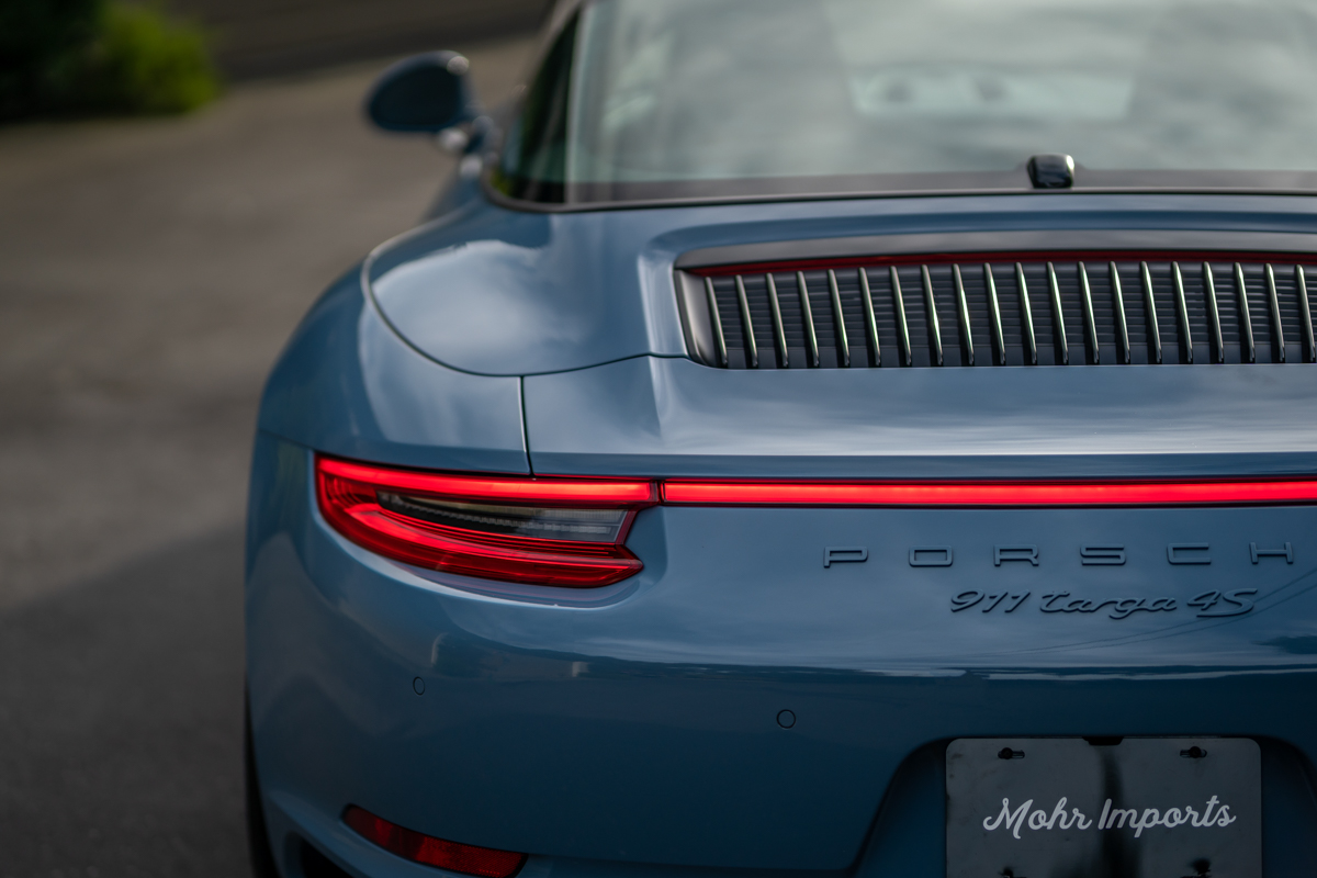 Porsche Exclusive 991 Targa 4S Design Edition Is So Purdy In Baby Blue