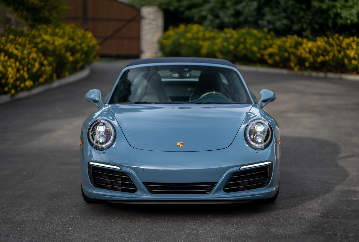 Porsche Exclusive 991 Targa 4S Design Edition Is So Purdy In Baby Blue