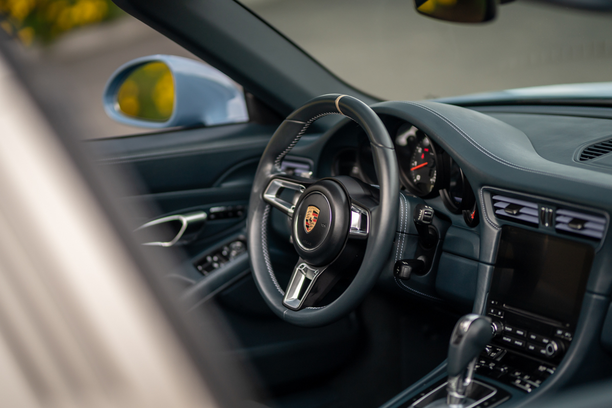 Porsche Exclusive 991 Targa 4S Design Edition Is So Purdy In Baby Blue