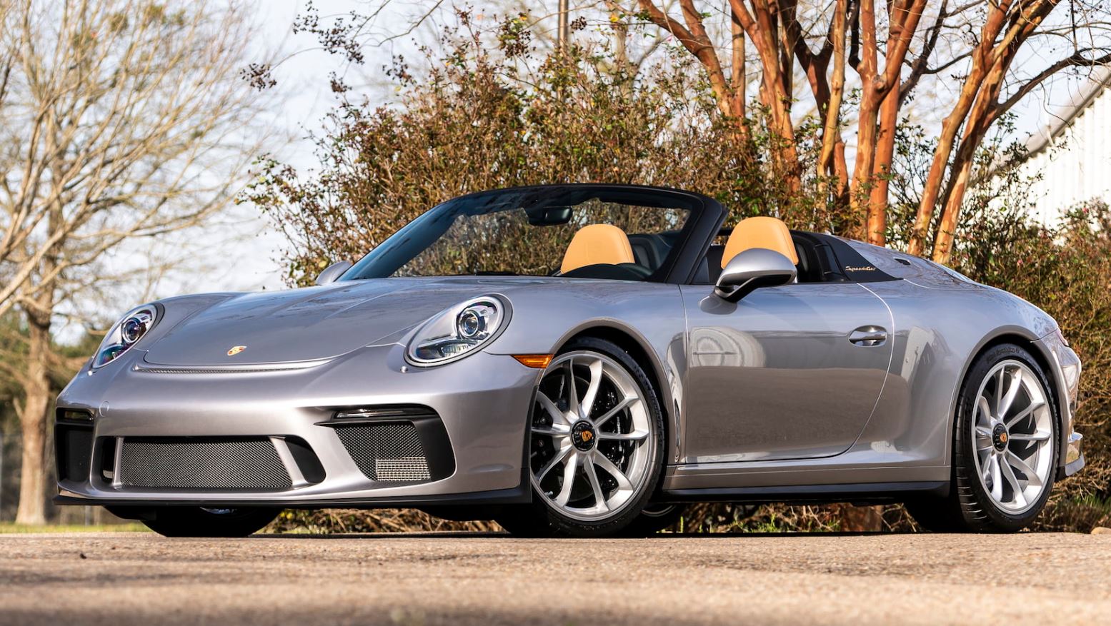 How Much Is A 2019 Porsche 911 Speedster With $24k Heritage Design Package Worth Now?