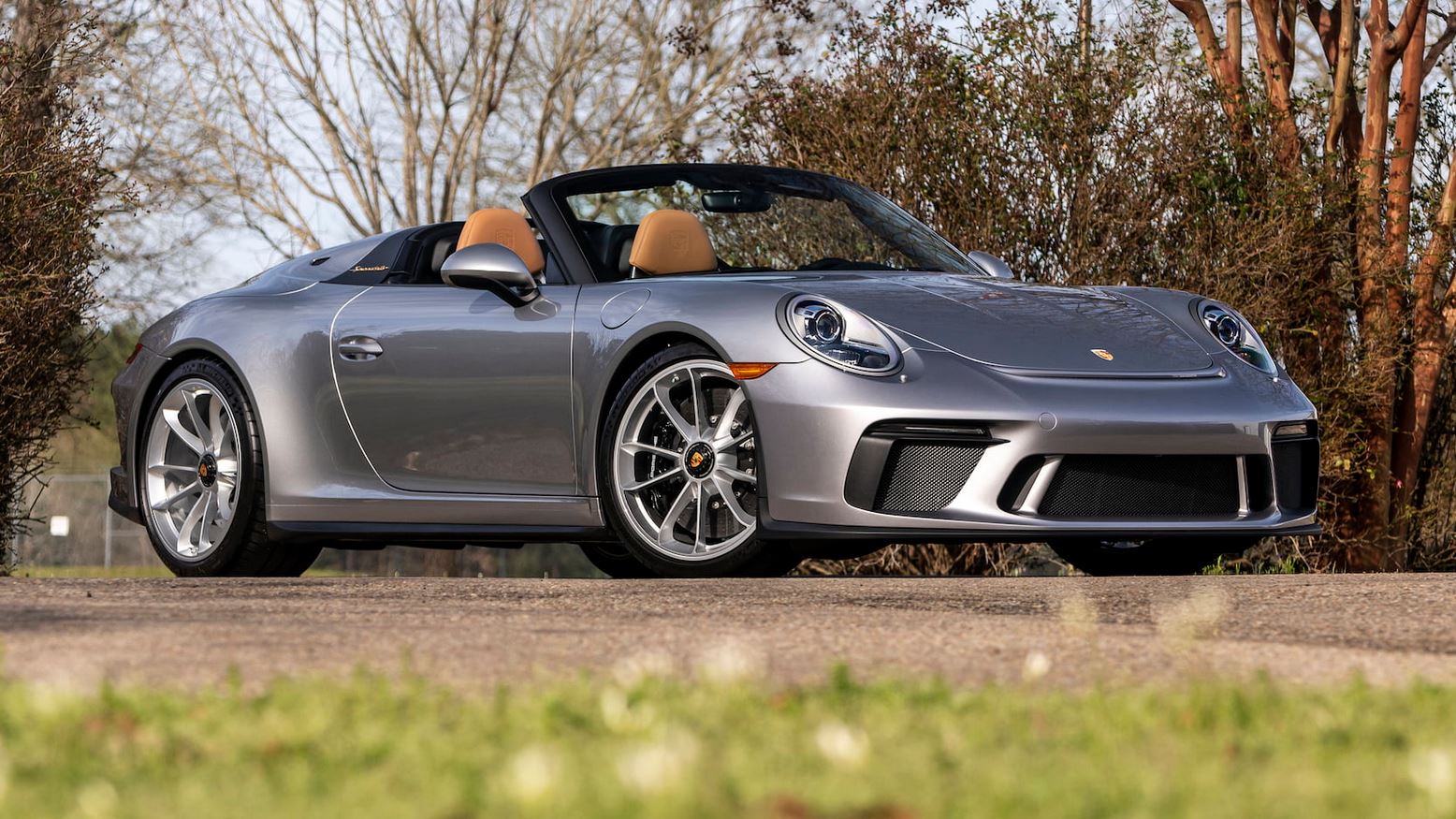 How Much Is A 2019 Porsche 911 Speedster With $24k Heritage Design Package Worth Now?