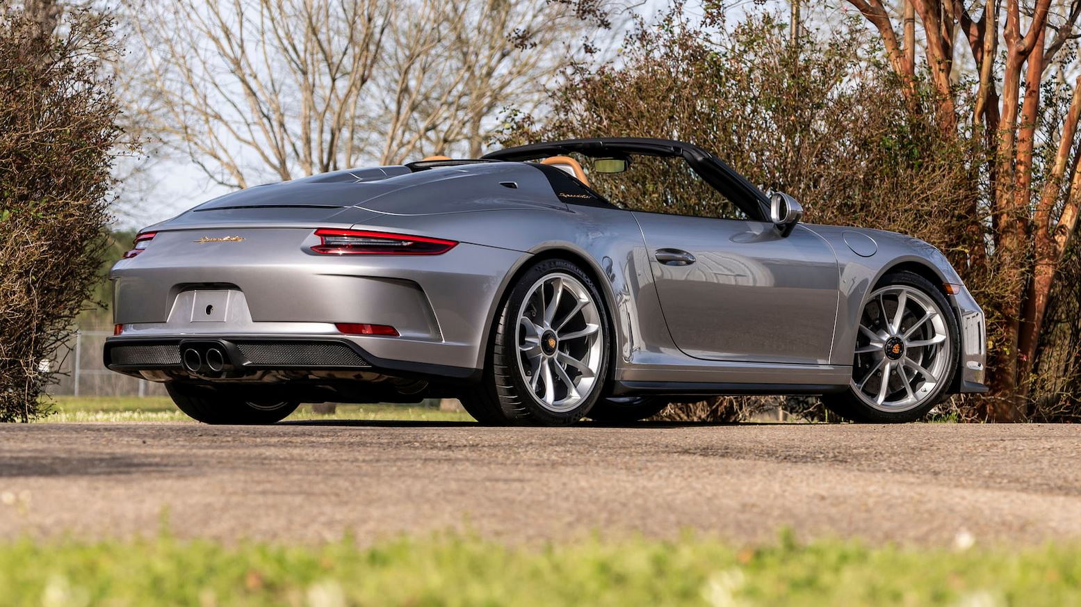 How Much Is A 2019 Porsche 911 Speedster With $24k Heritage Design Package Worth Now?