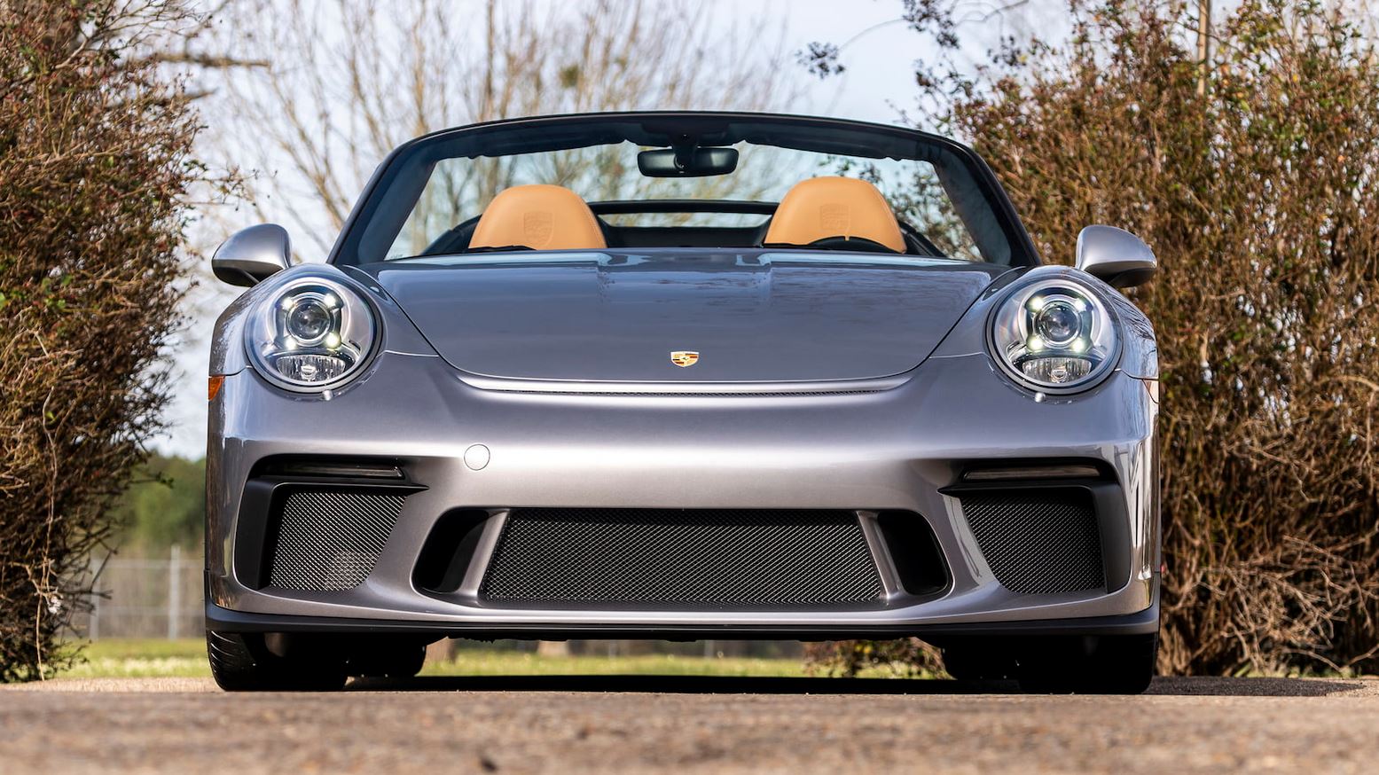 How Much Is A 2019 Porsche 911 Speedster With $24k Heritage Design Package Worth Now?