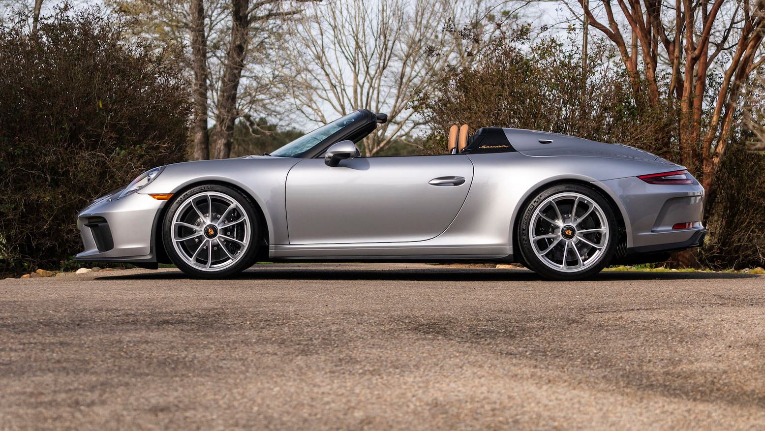 How Much Is A 2019 Porsche 911 Speedster With $24k Heritage Design Package Worth Now?