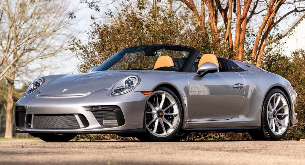  How Much Is A 2019 Porsche 911 Speedster With $24k Heritage Design Package Worth Now?