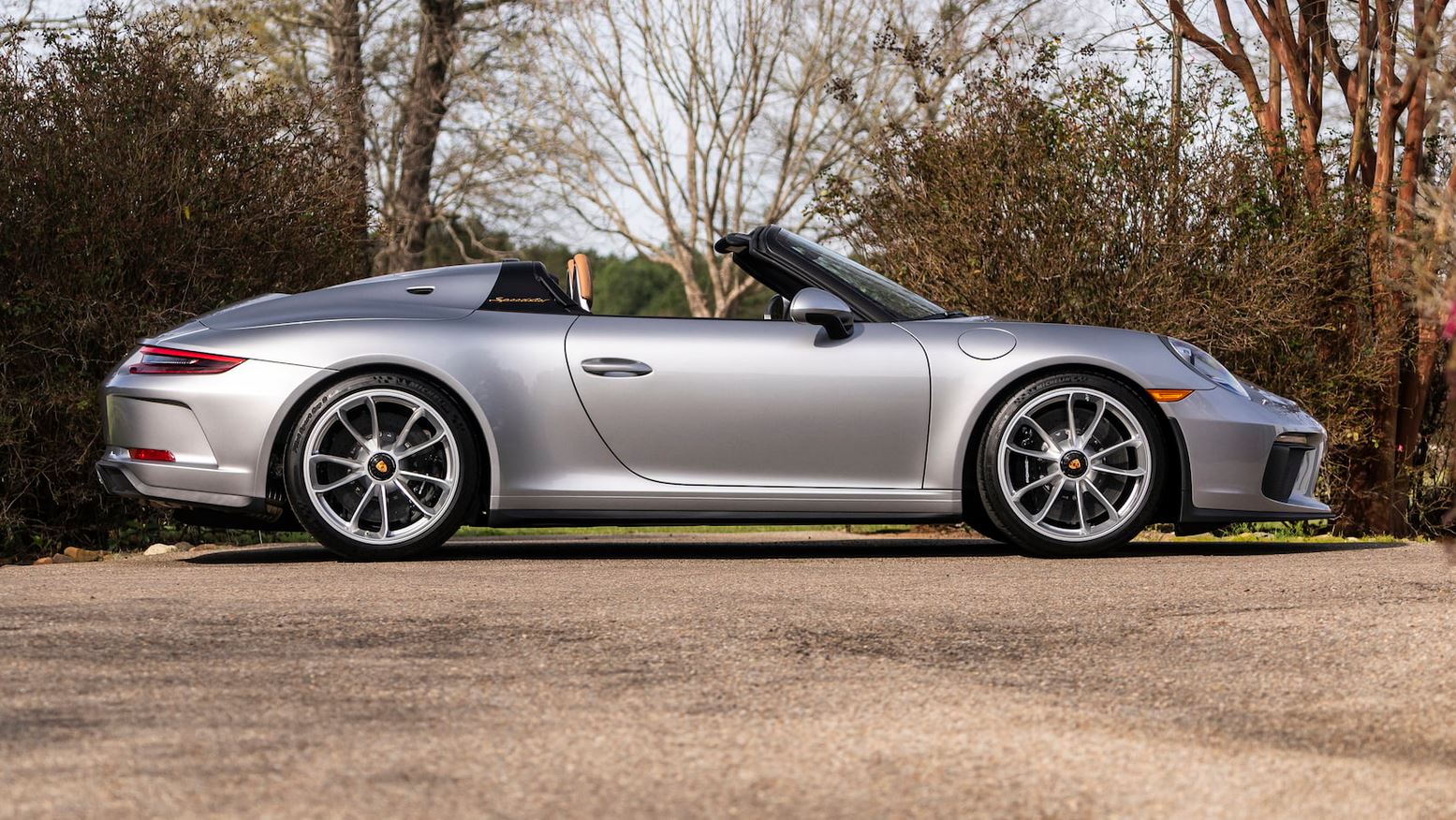 How Much Is A 2019 Porsche 911 Speedster With $24k Heritage Design Package Worth Now?
