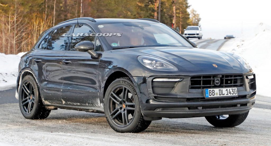  2022 Porsche Macan Mule Spied, Will Be Offered In Pure Electric And Gasoline Guise