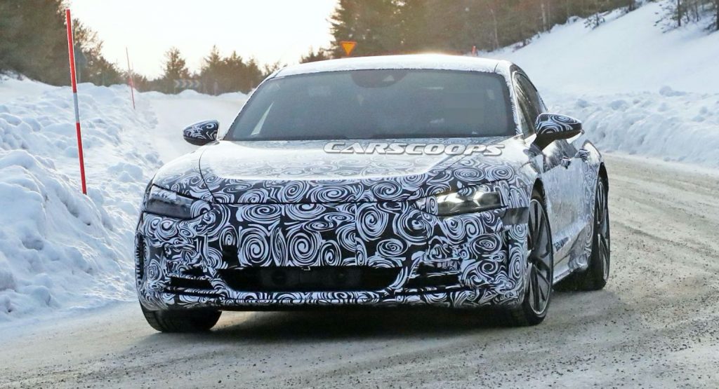 Watch And Hear The 2021 Audi E-Tron GT During Testing
