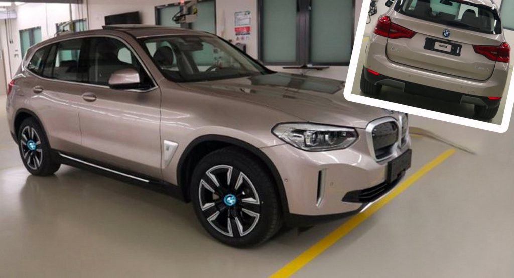  2021 BMW iX3 Production EV Makes Another Fully Undisguised Appearance