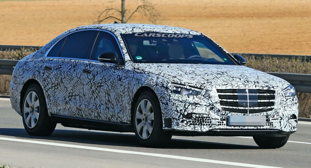  2021 Mercedes-Benz S-Class Guard Armored Prototype Makes Its First Outing
