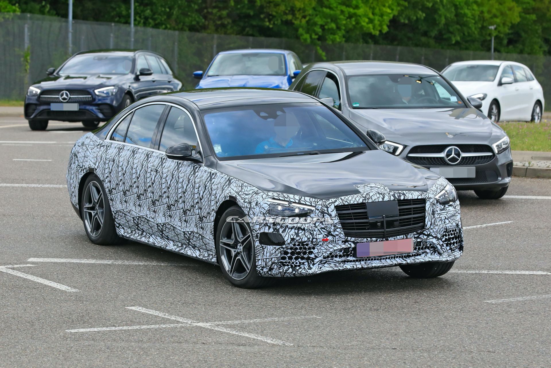 2021 Mercedes S-Class Prepares To Bloom As More Camo Falls