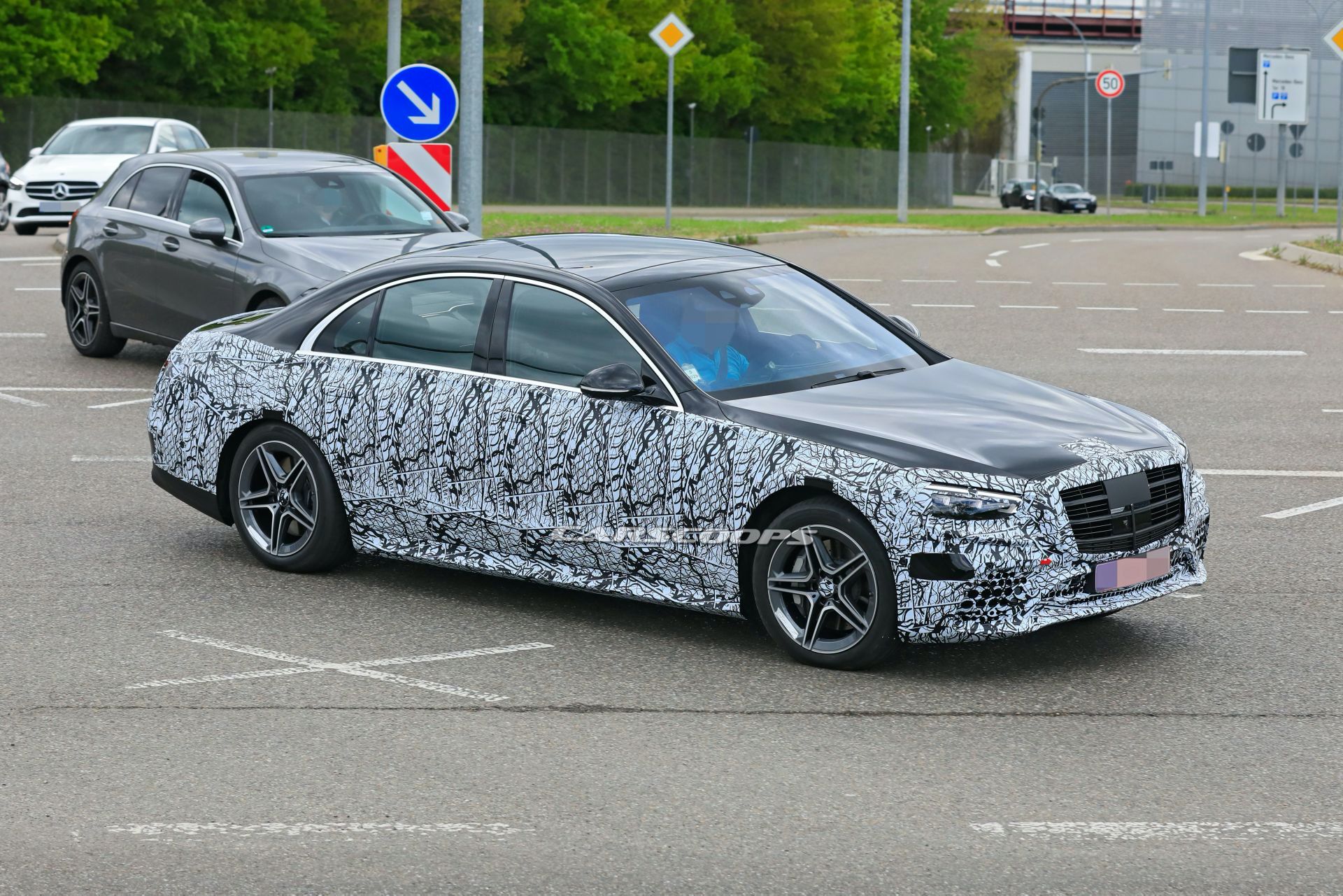 2021 Mercedes S-Class Prepares To Bloom As More Camo Falls