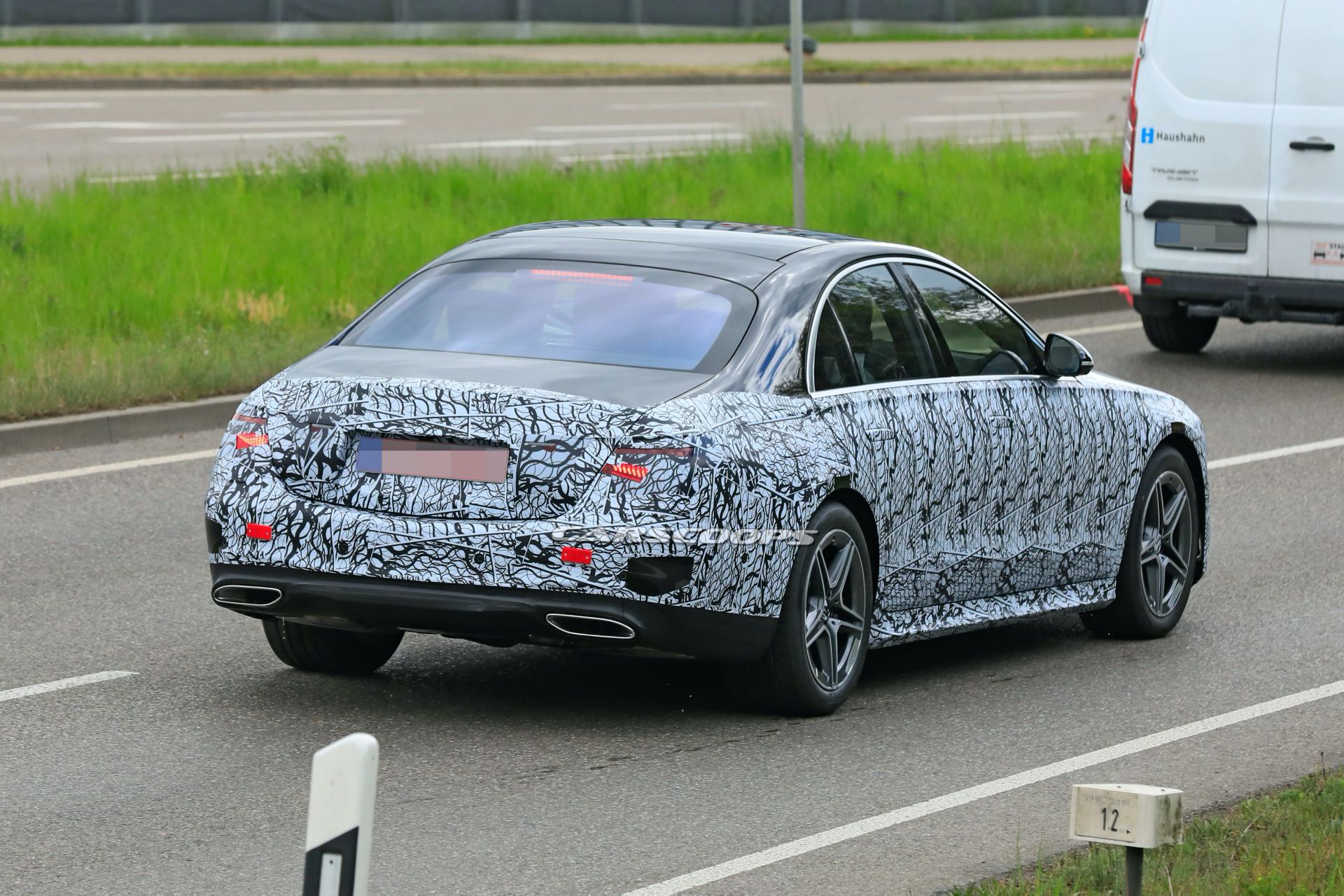 2021 Mercedes S-Class Prepares To Bloom As More Camo Falls