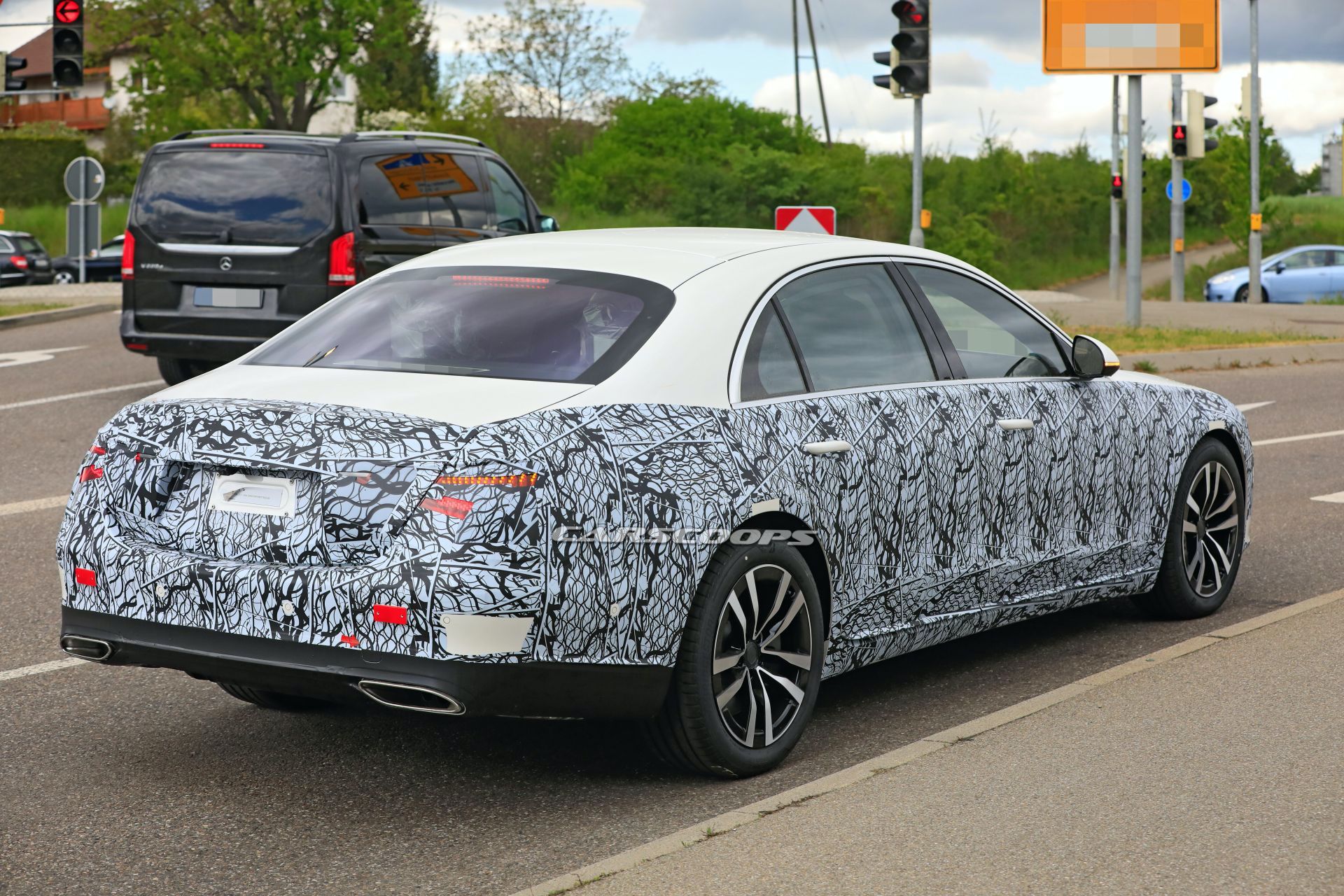 2021 Mercedes S-Class Prepares To Bloom As More Camo Falls