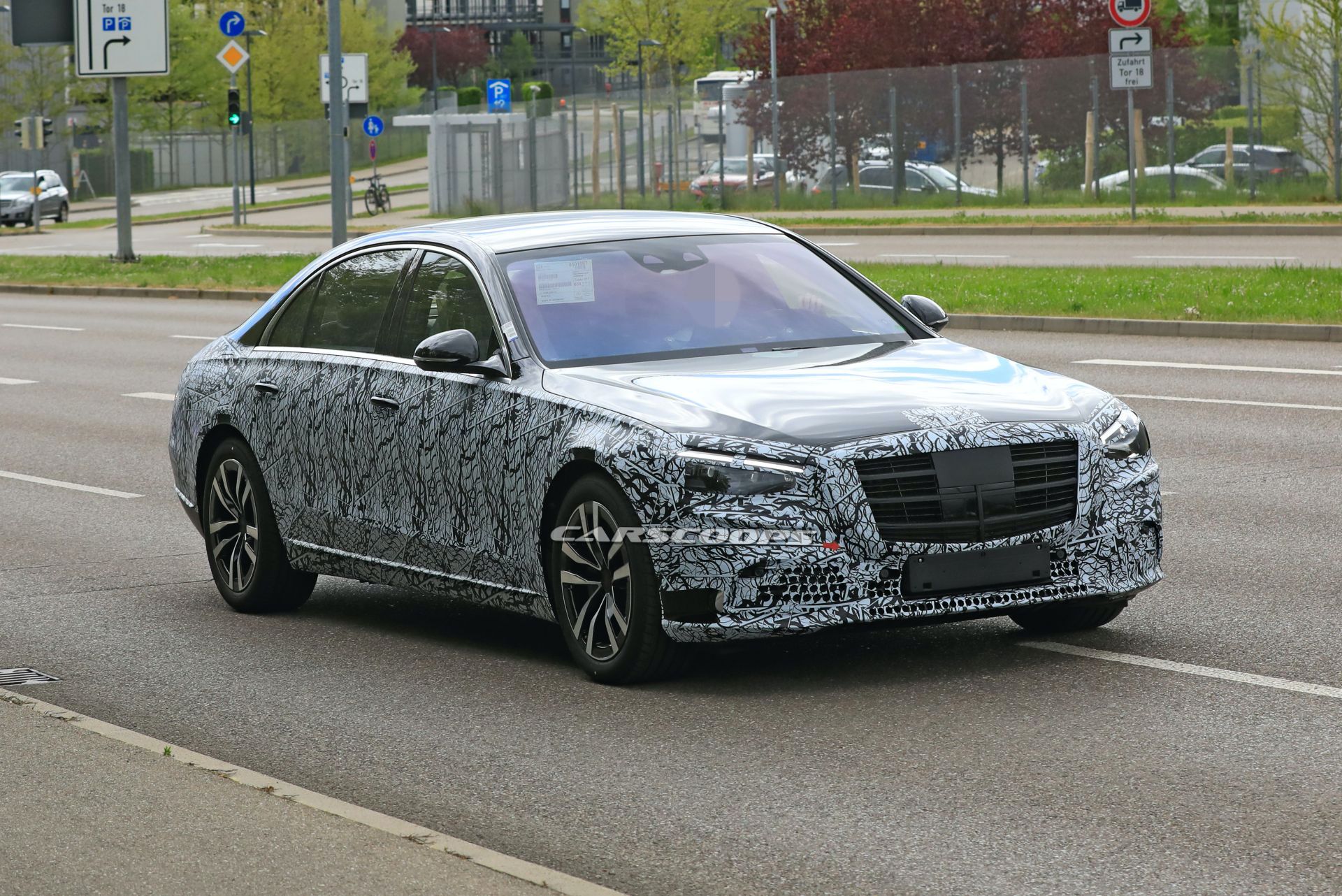 2021 Mercedes S-Class Prepares To Bloom As More Camo Falls