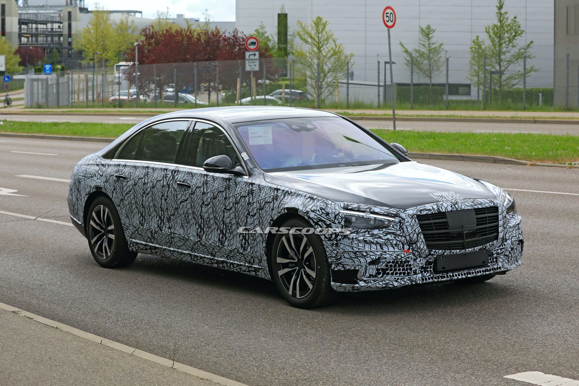 2021 Mercedes S-Class Prepares To Bloom As More Camo Falls