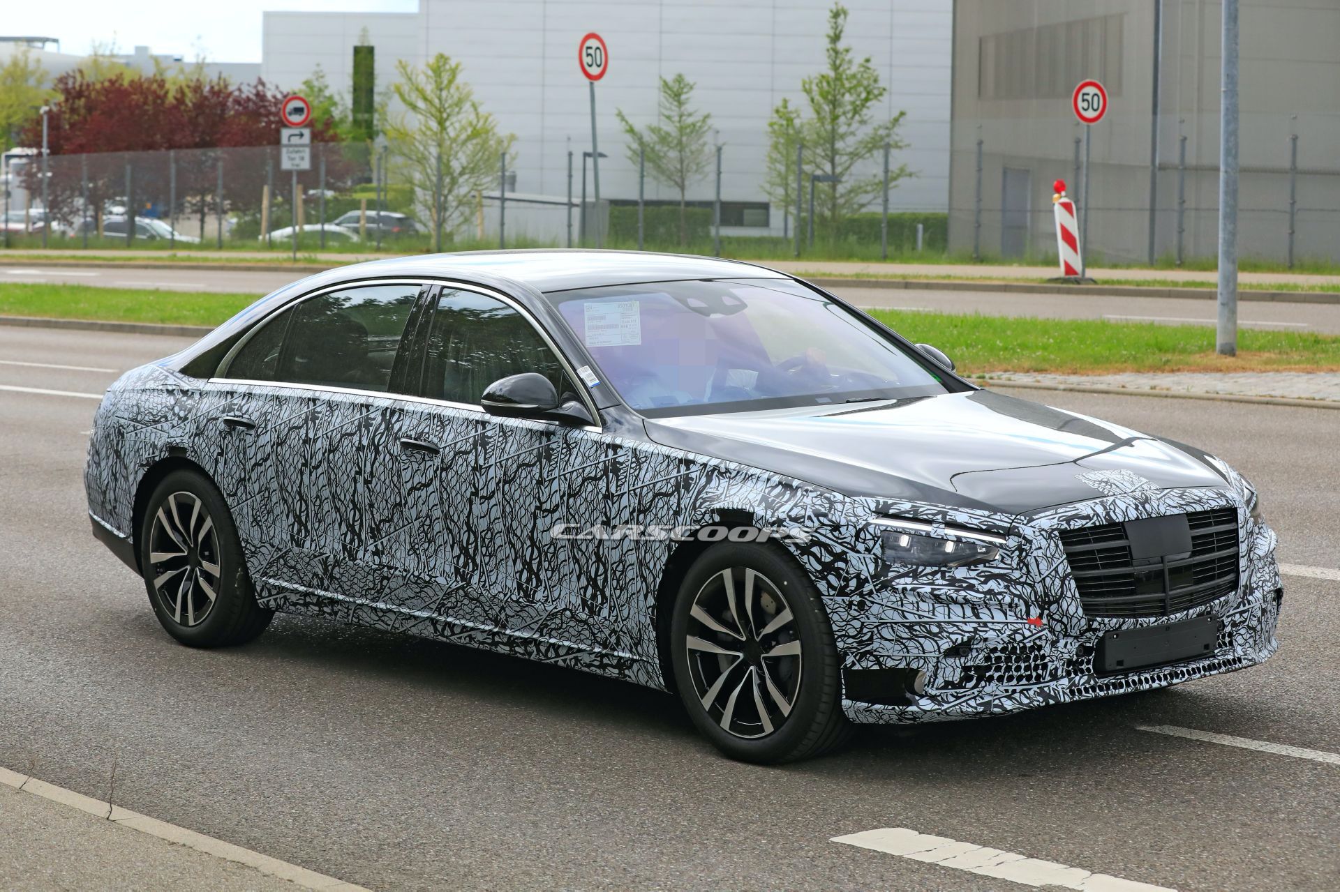 2021 Mercedes S-Class Prepares To Bloom As More Camo Falls