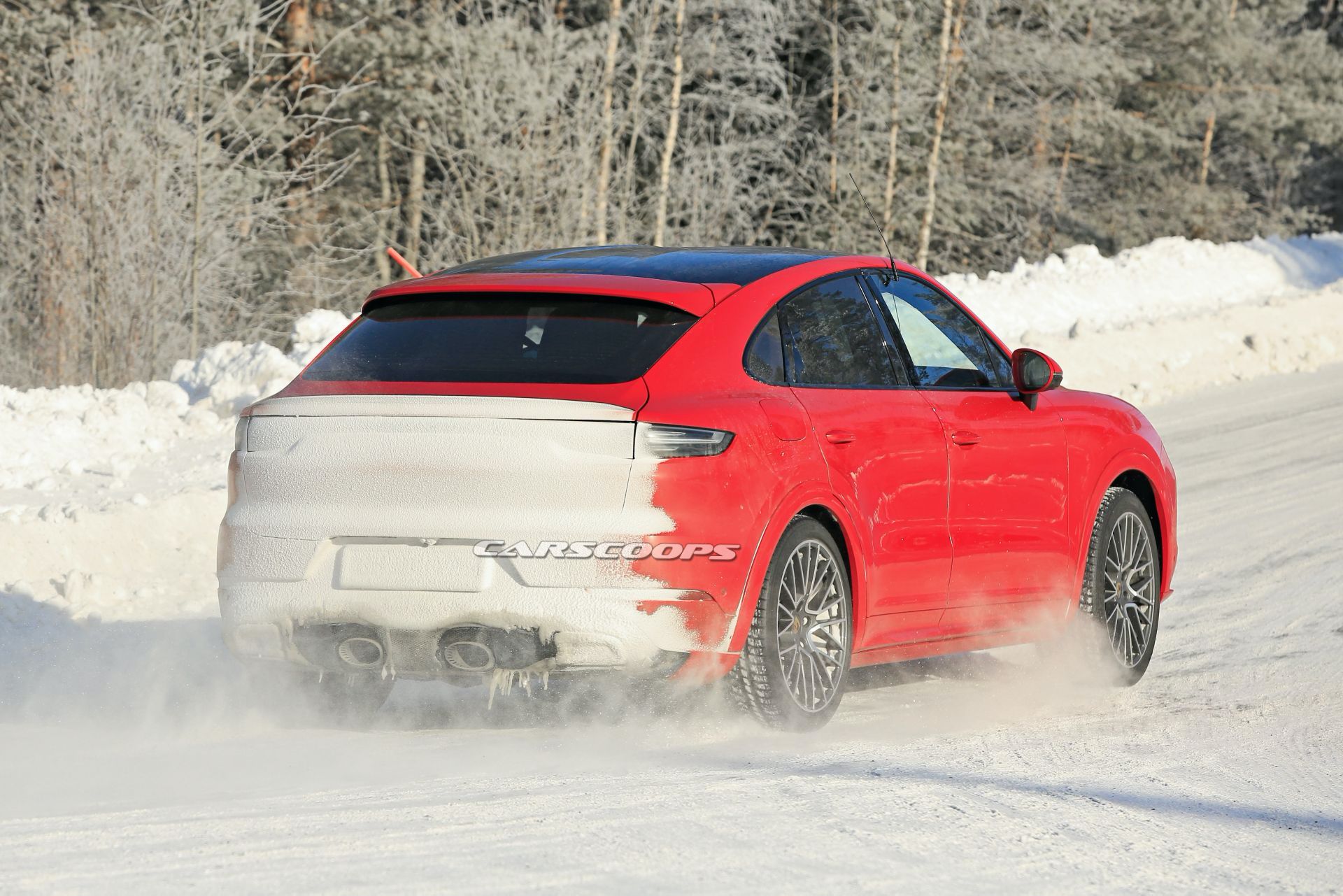 Hear The 2021 Porsche Cayenne Coupe GT’s Thunderous V8 Growl