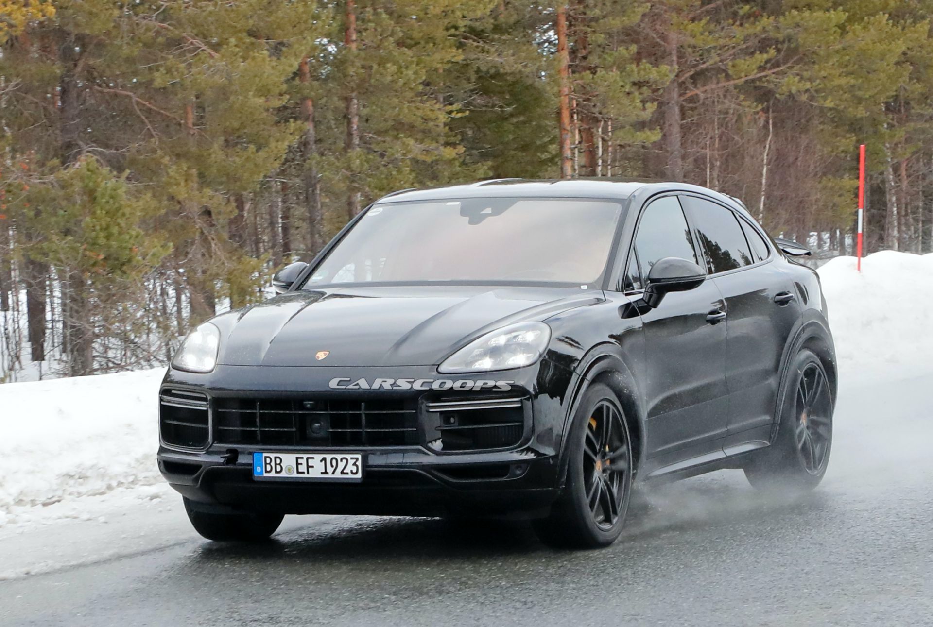 Hear The 2021 Porsche Cayenne Coupe GT’s Thunderous V8 Growl