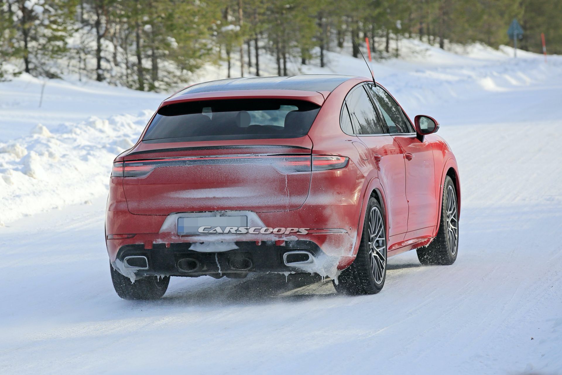 Hear The 2021 Porsche Cayenne Coupe GT’s Thunderous V8 Growl