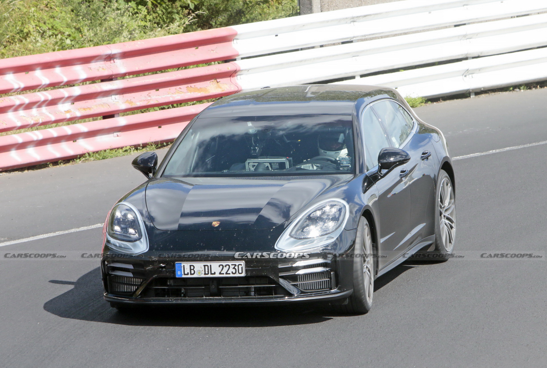Facelifted 2021 Porsche Panamera Sport Turismo Spotted With Mild Revisions