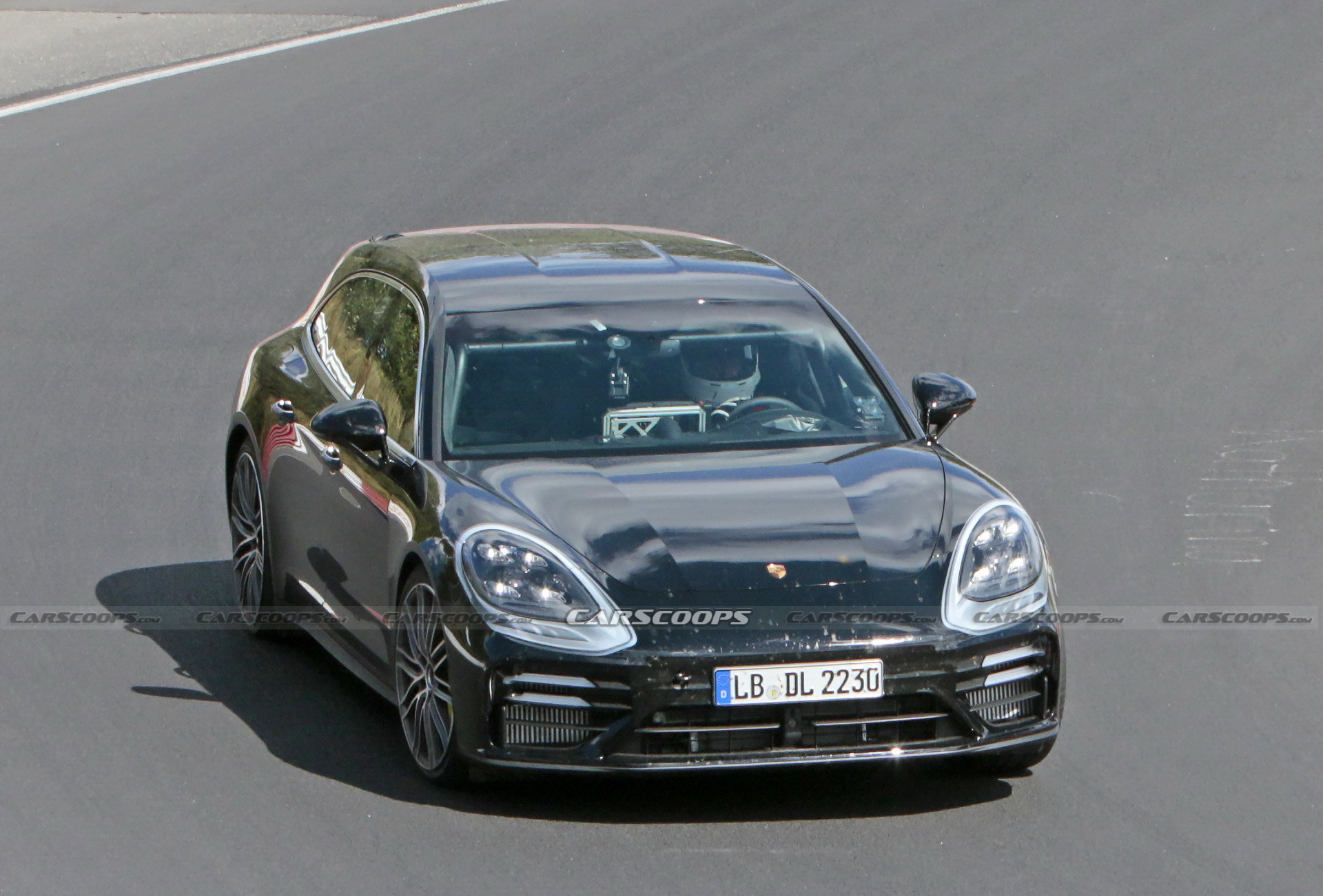 Facelifted 2021 Porsche Panamera Sport Turismo Spotted With Mild Revisions