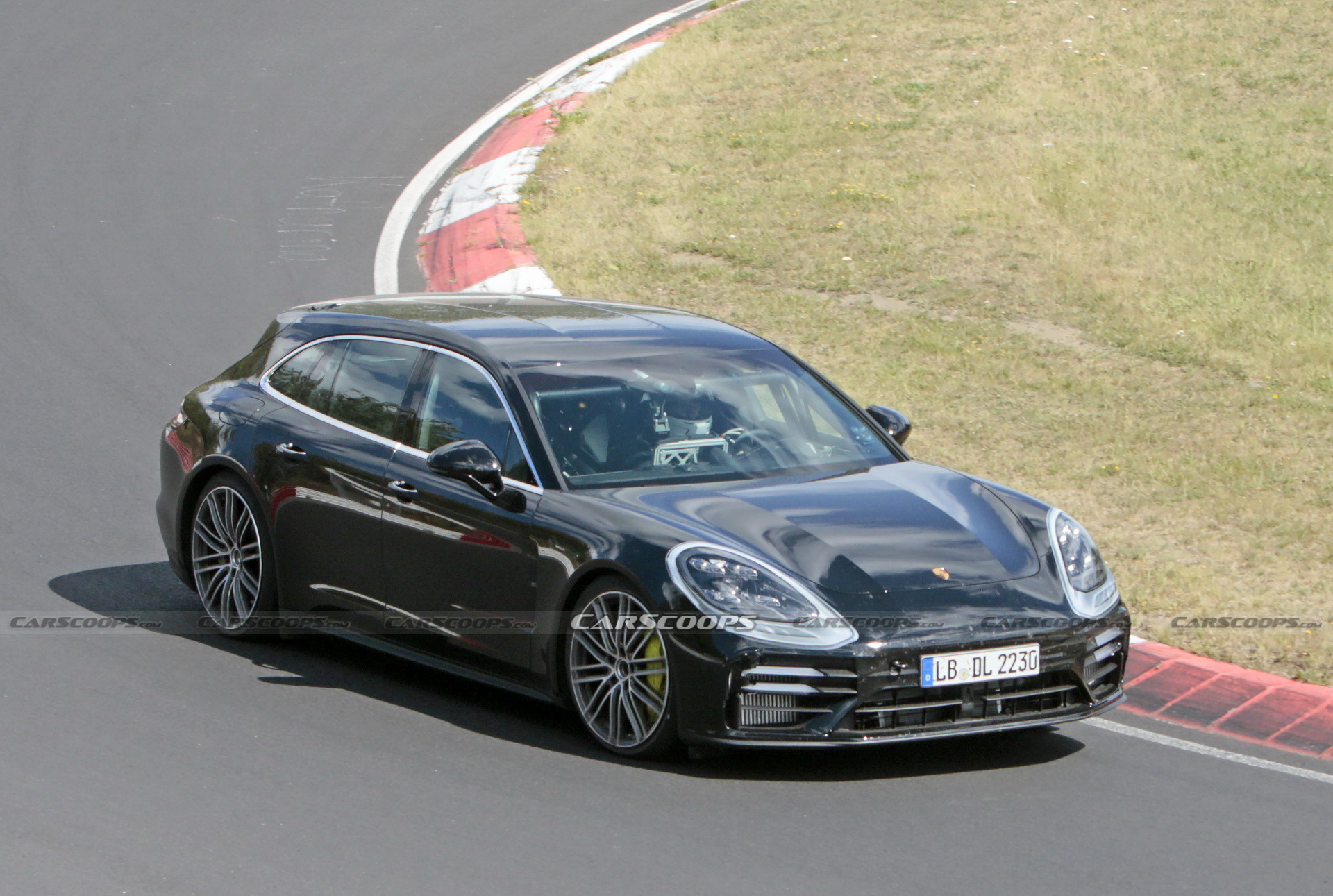 Facelifted 2021 Porsche Panamera Sport Turismo Spotted With Mild Revisions