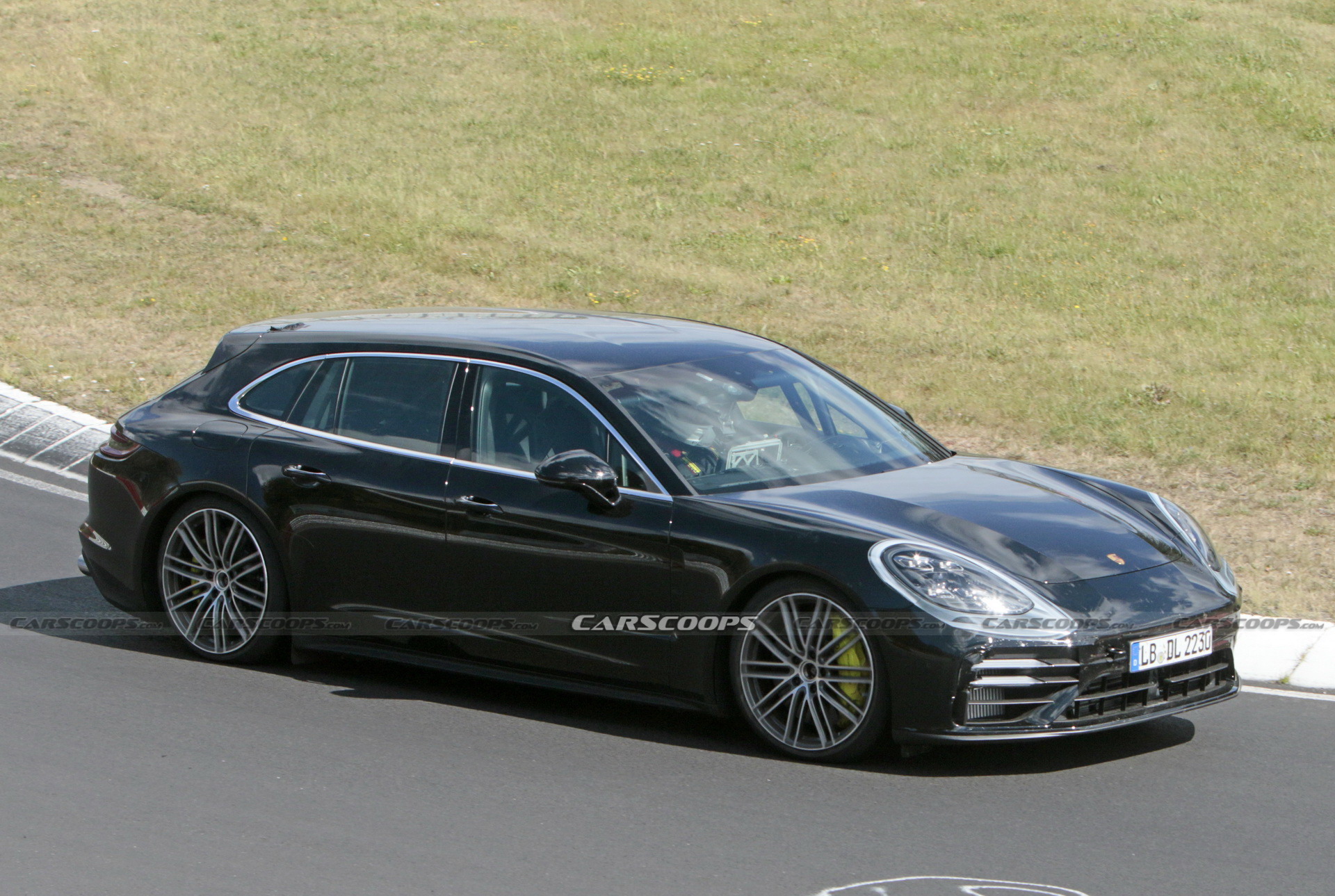 Facelifted 2021 Porsche Panamera Sport Turismo Spotted With Mild Revisions