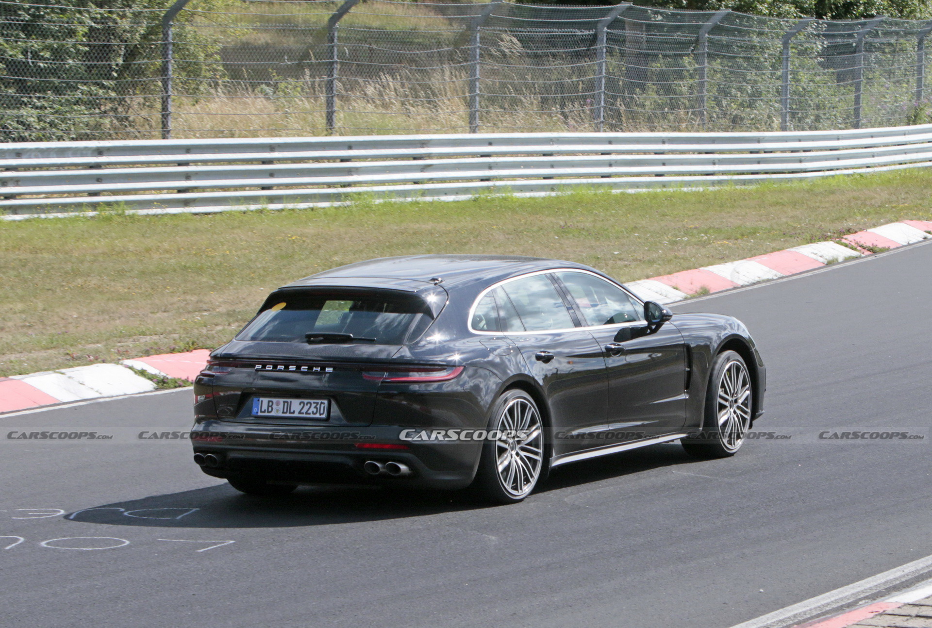 Facelifted 2021 Porsche Panamera Sport Turismo Spotted With Mild Revisions