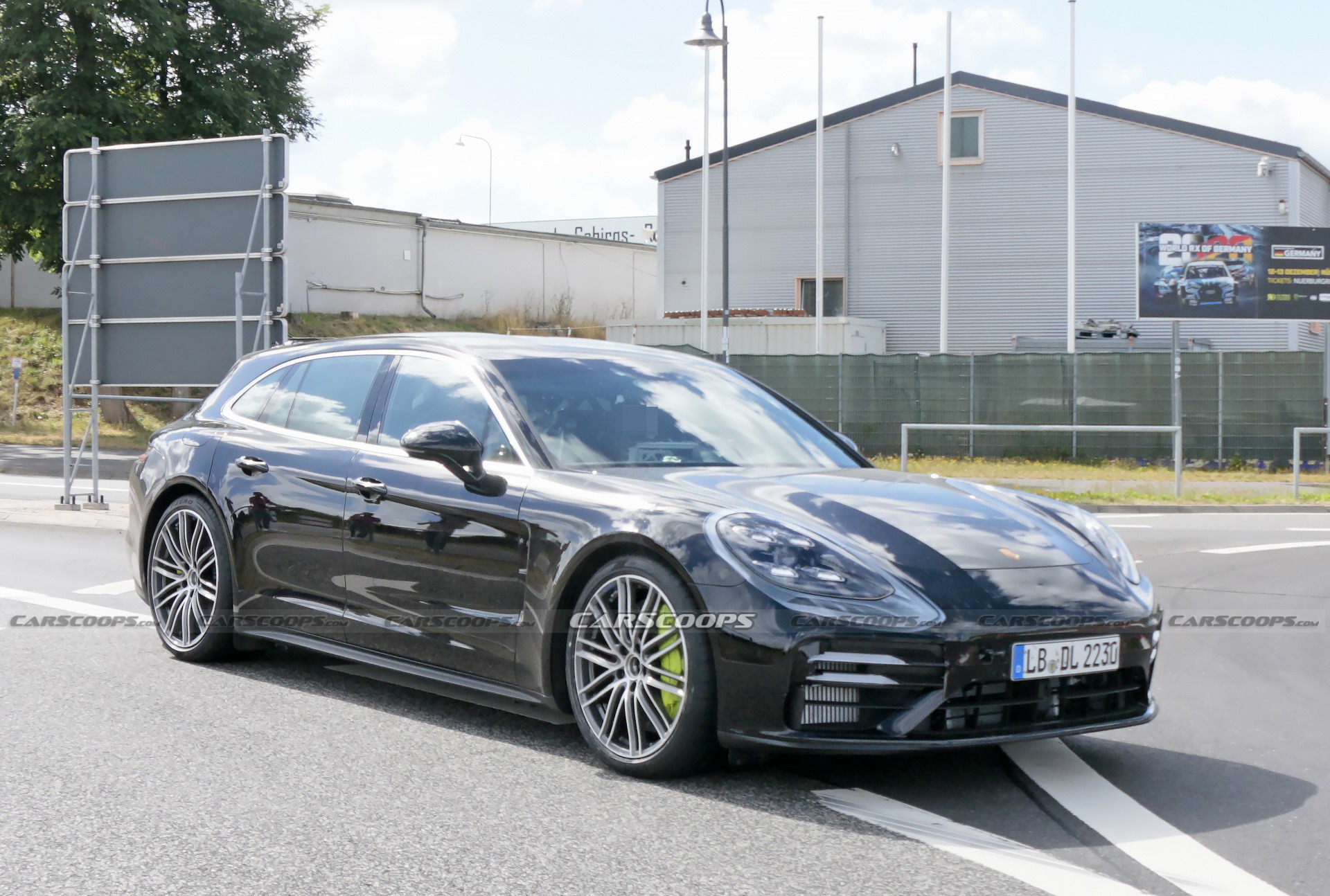 Facelifted 2021 Porsche Panamera Sport Turismo Spotted With Mild Revisions