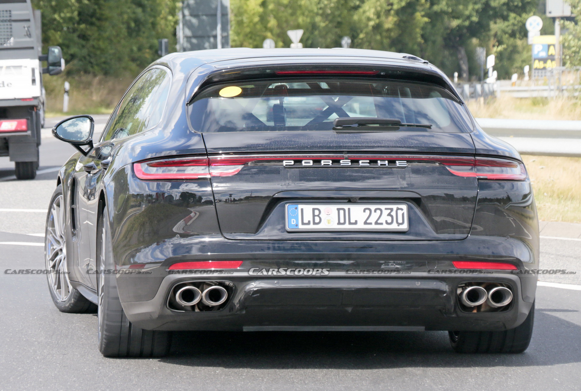 Facelifted 2021 Porsche Panamera Sport Turismo Spotted With Mild Revisions
