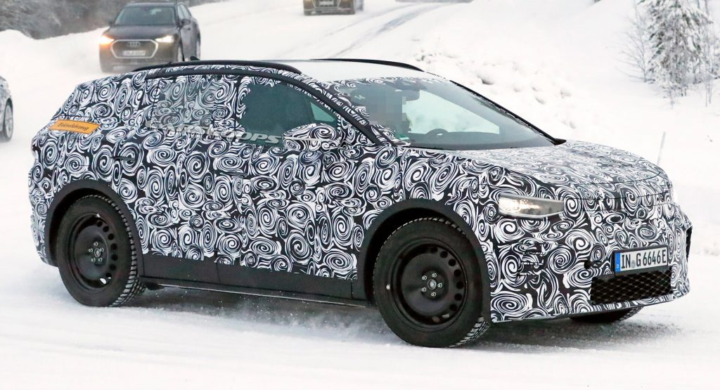  Spied: Audi Q4 E-Tron Electric SUV Puts On VW ID.4 Body As Camouflage