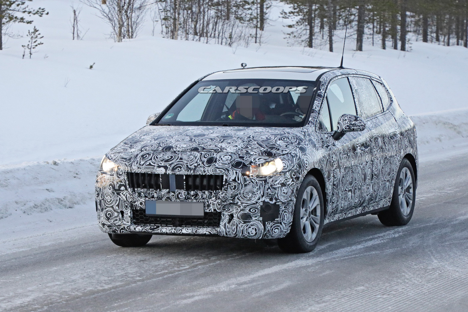2021 BMW 2-Series Active Tourer Starting To Look More Like A Crossover Than A Minivan