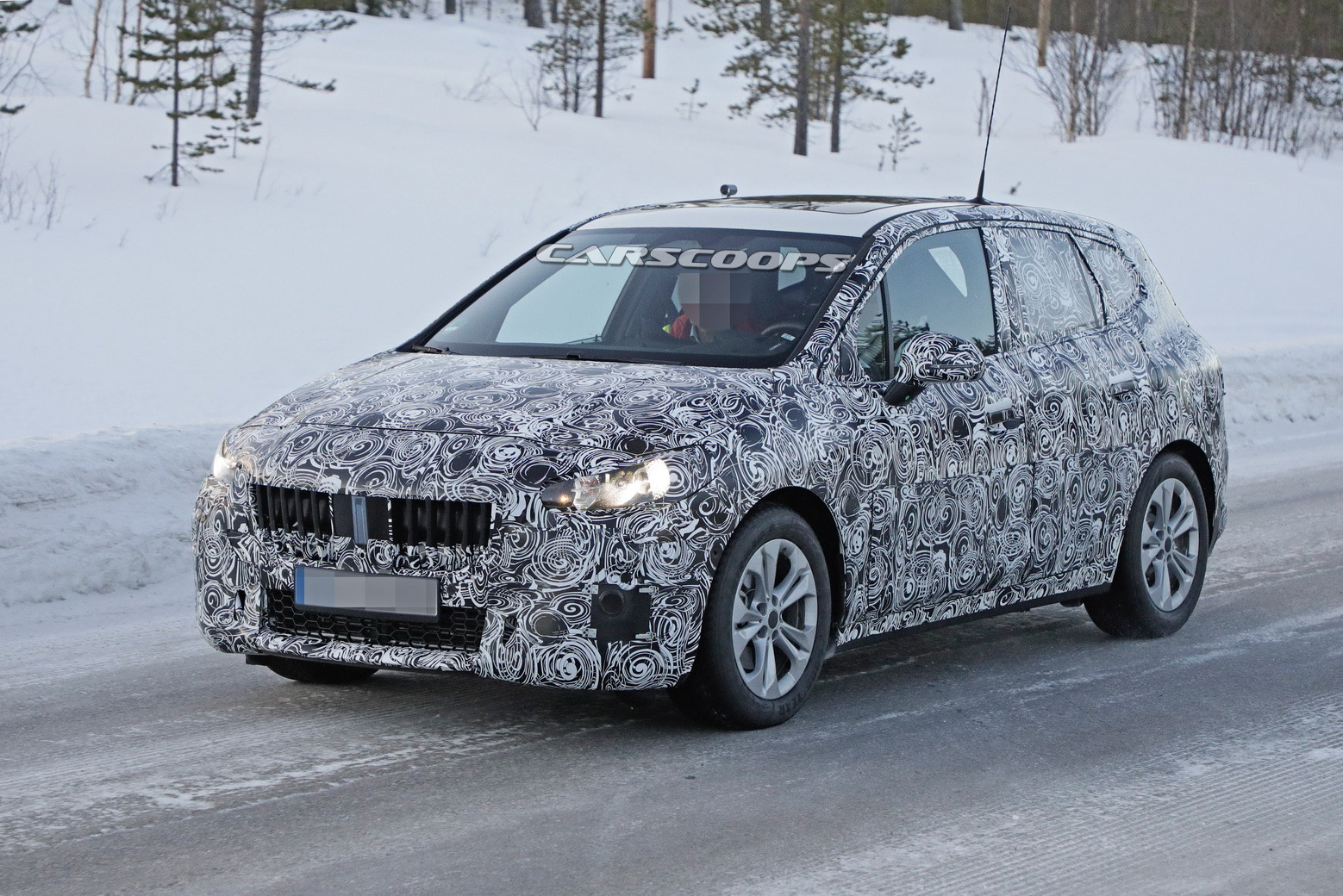 2021 BMW 2-Series Active Tourer Starting To Look More Like A Crossover Than A Minivan