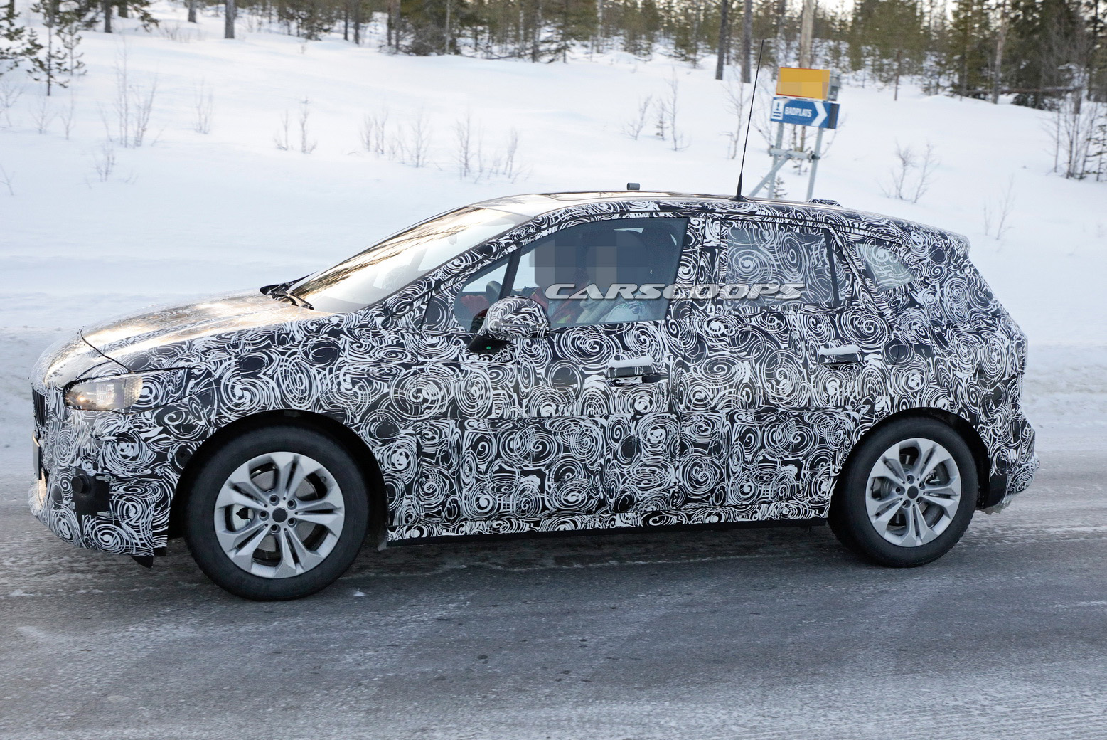 2021 BMW 2-Series Active Tourer Starting To Look More Like A Crossover Than A Minivan